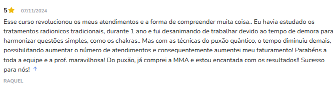 Depoimento de Raquel